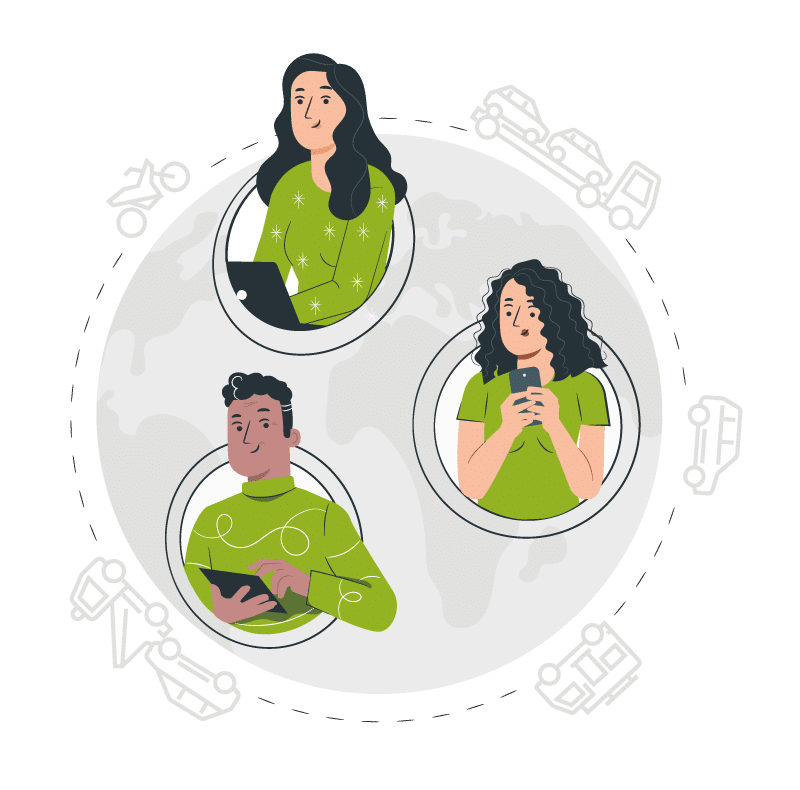 recurso-ilustrativo-donde-se-muestra-3-personas-modo-dibujo-sobre-la-bola-del-mundo-con-diferentes-dispositivos-con-assisto